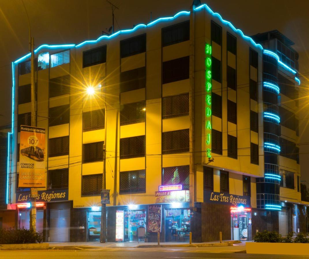 Hospedaje Las Tres Regiones Lima Ngoại thất bức ảnh
